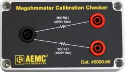 AEMC  Megohmmeter Calibration Checker <br> 5000.66