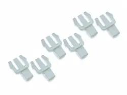 RealWear MSA Front Brim Hard Hat Clips (3 Pairs) <br> 127120