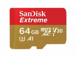 Micros SD Card (64 GB SanDisk Extreme)